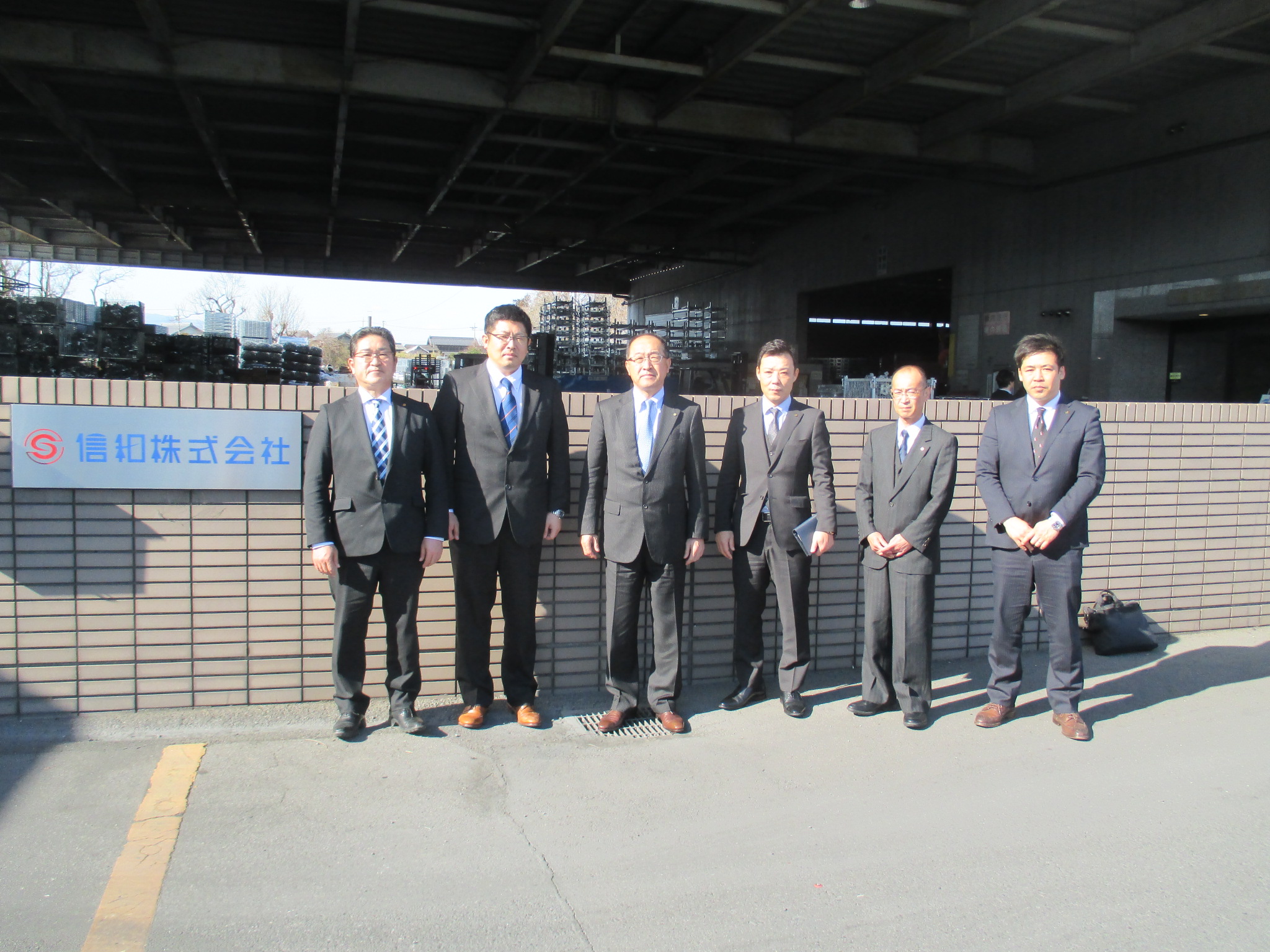 信和株式会社へ視察